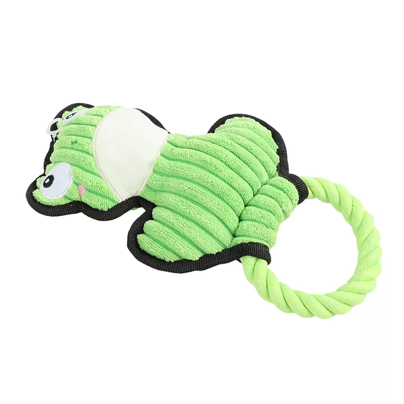 Chubby Frog Rope Dog Toy Chubby Frog Rope Dog Toy