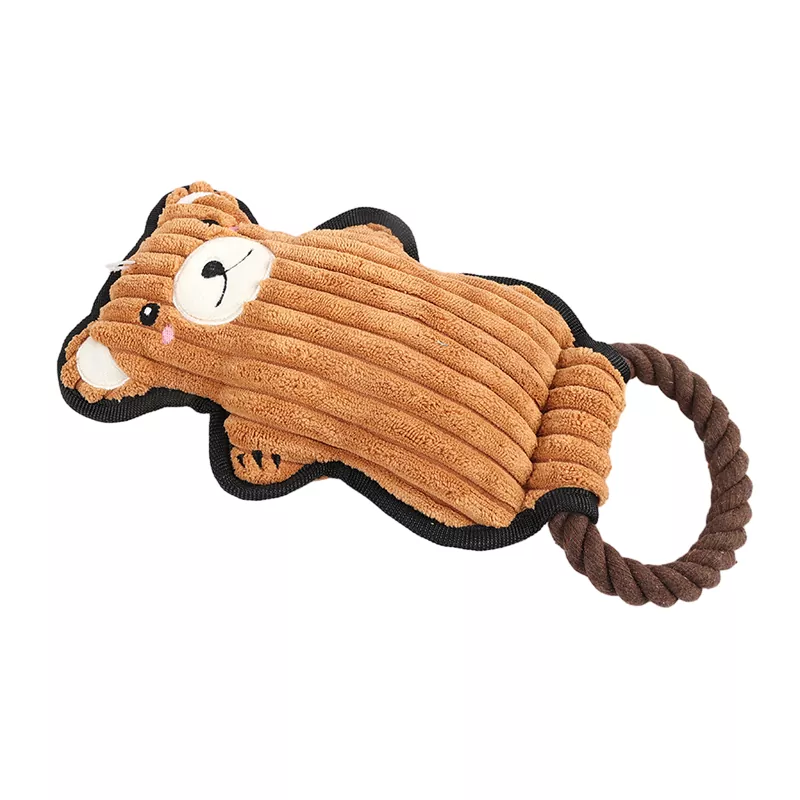 Interactive Squeaky Rope Dog Toys Interactive Squeaky Rope Dog Toys