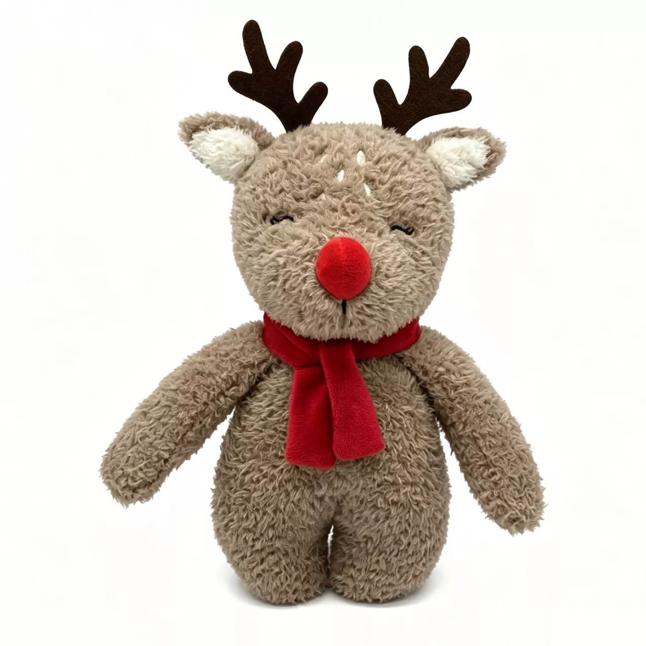 Red-Nose Reindeer Christmas Plush Toy Red-Nose Reindeer Christmas Plush Toy